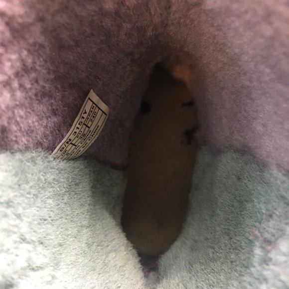 UGG Patchwork Classic Short Boots Purple/Pink/Teal - Picture 7 of 11